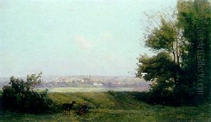 The Little Shepherdess by Gustave Maincent