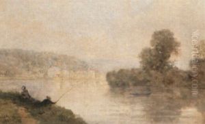 Fishing By A River