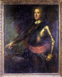 Portrait Of Lord George Hamilton, Earl Of Orkney by Martin Maingaud