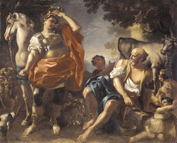 Erminia Among The Shepherds - view 1