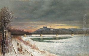 Blick Auf Presburg by Eduard Maisch