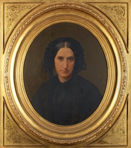 Portrait De Madame Charles De La Haichois, Nee Eugenie De Blignieres - view 1