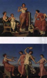 La Musique by Pierre-Eugene Jules Maison