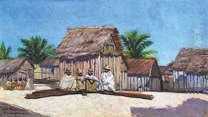 Le Village De Mananjary by Louis Maisonneuve
