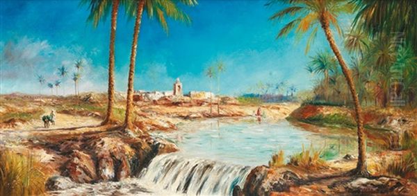 Village Au Bord D'un Oued - view 1