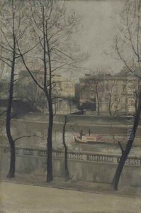 A View Of Little Venice, London by Paul Fordyce Maitland