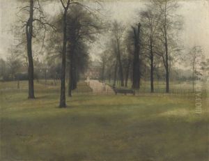 Kensington Palace, Seen Through The Trees