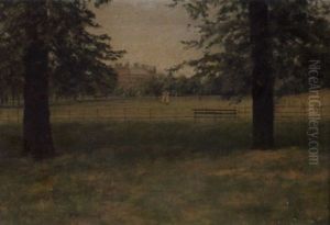 Kensington Palace From The Gardens by Paul Fordyce Maitland