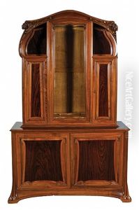 Display Cabinet And Bookcase by Louis Majorelle