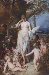 Allegory Of Love by Hans Makart