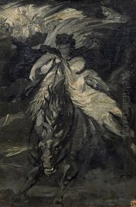 Die Entfuhrung by Hans Makart