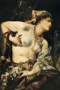 Der Tod Der Kleopatra by Hans Makart