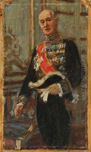 Bildnis Eines Diplomaten by Hans Makart