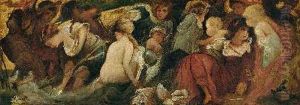Die Gaben Der Erde by Hans Makart