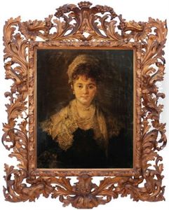 Bildnis Einer Jungen Frau by Hans Makart