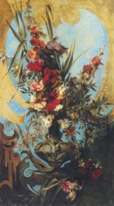 Groses Blumenstuck by Hans Makart