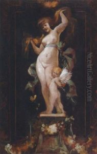 Allegorie Des Fruhlings by Hans Makart