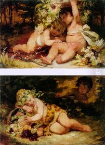 An Allegory Of Spring by Hans Makart