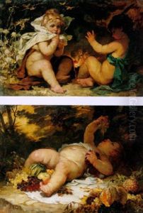 An Allegory Of Winter by Hans Makart