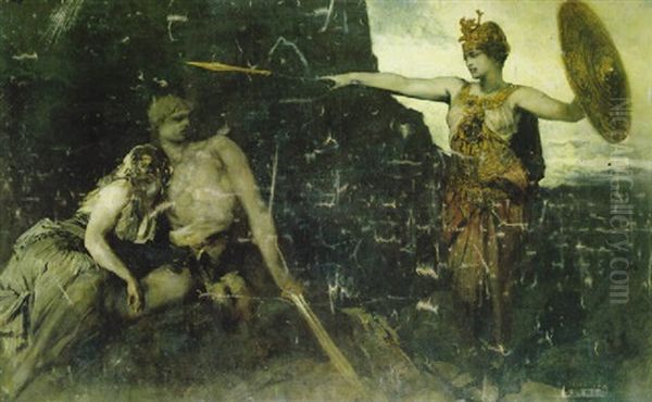 Brunhilde Verkundet Siegfried Den Tod - view 1