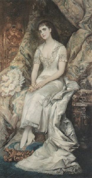 An Elegant Lady (baroness Teschenberg?) - view 1