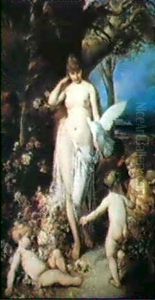 Allegorie Auf Die Liebe by Hans Makart