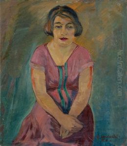 Portrait Of A Lady by Otto Makila