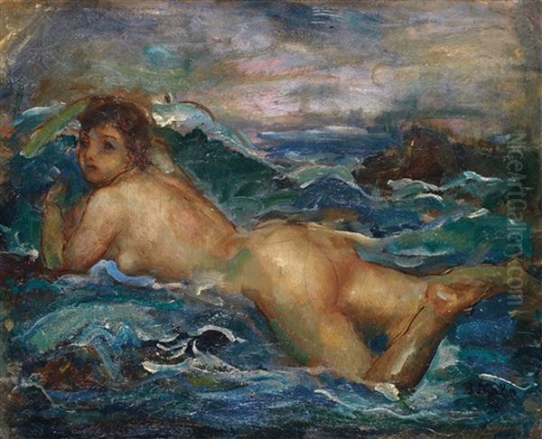 Femme Dans L"eau - view 1