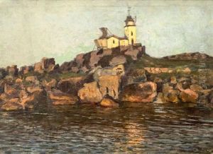 Phare Sur La Falaise