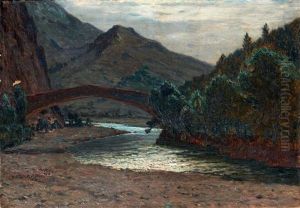 Paysage Au Pont Paysage Au Pont