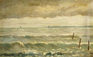 La Mer Agitee, Nice by Vartan Makokian