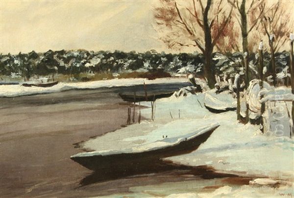 Snowy Bank - view 1