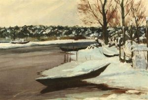 Snowy Bank Snowy Bank