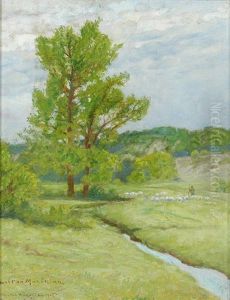 Landschaft Mit Hirte Landschaft Mit Hirte