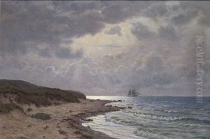Paysage Bord De Mer by Vartan Makokian