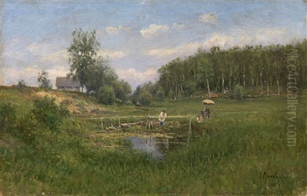 By A Stream - view 1