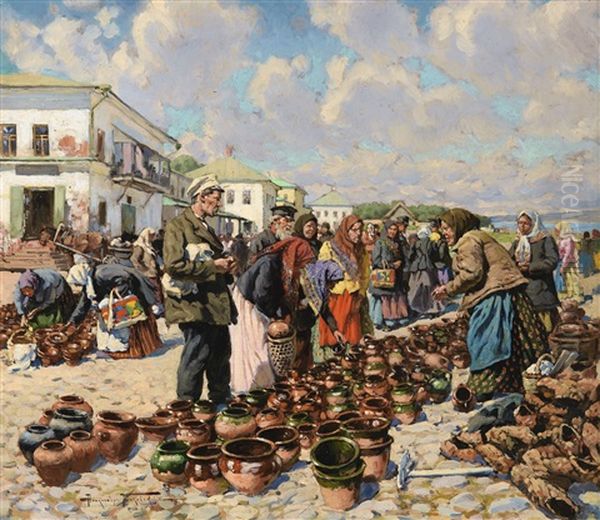 Market Scene - view 1