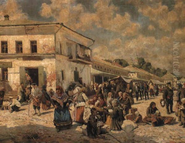 The Main Square Of The Village - view 1