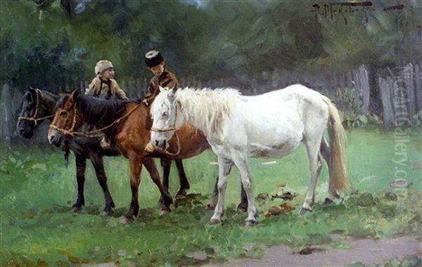 Ratsailla (horsemen) - view 1