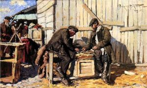 The Game Of Chess by Alexandr Vladimirovich Makovsky