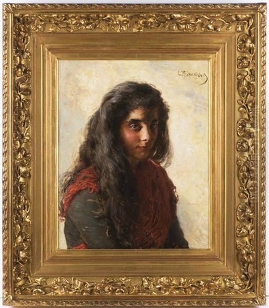Portrait Of A Young Roman Girl - view 1
