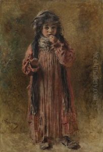 Young Pauper by Konstantin Egorovich Makovsky