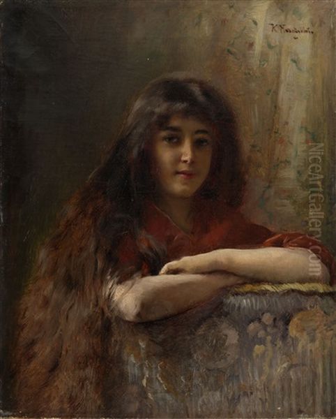 Portrait Of A Young Girl - view 1