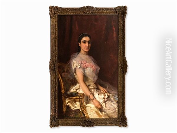 Portrait Of A Seated Lady - view 1