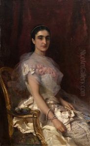 Portrait Of A Seated Lady