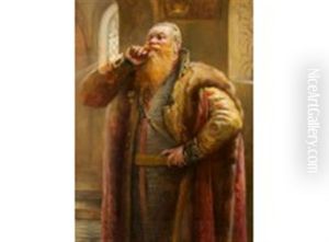 A Boyar Noble by Konstantin Egorovich Makovsky