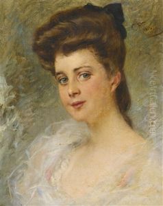 Portrait Of A Lady Said To Be Countess Apraxine