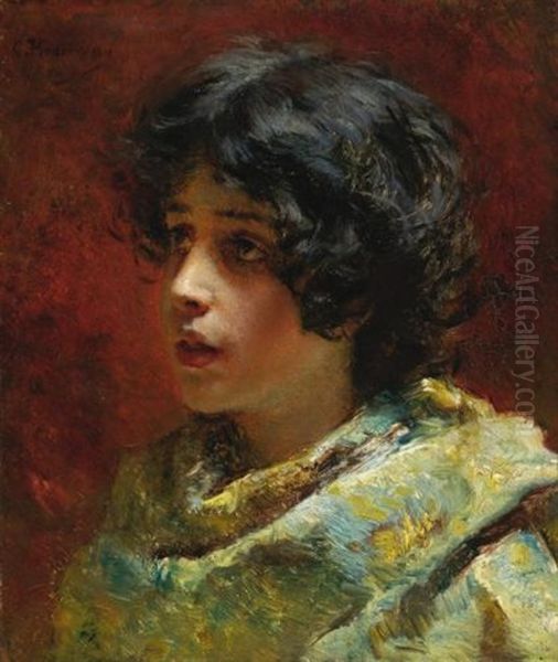 Portrait Of A Young Girl - view 1