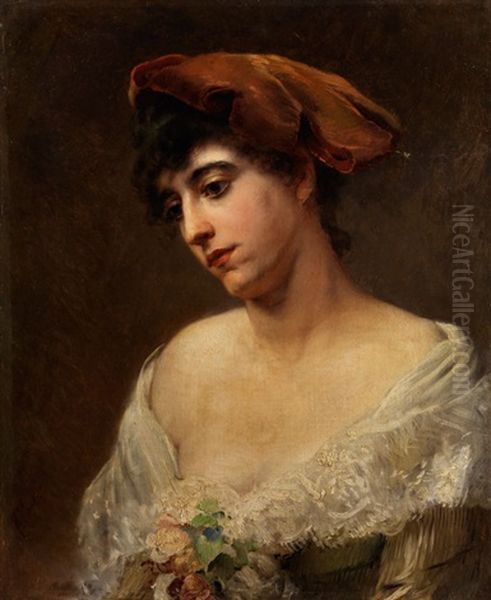 Portrait Einer Jungen Dame - view 1