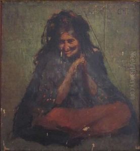 Orientale Assise by Konstantin Egorovich Makovsky